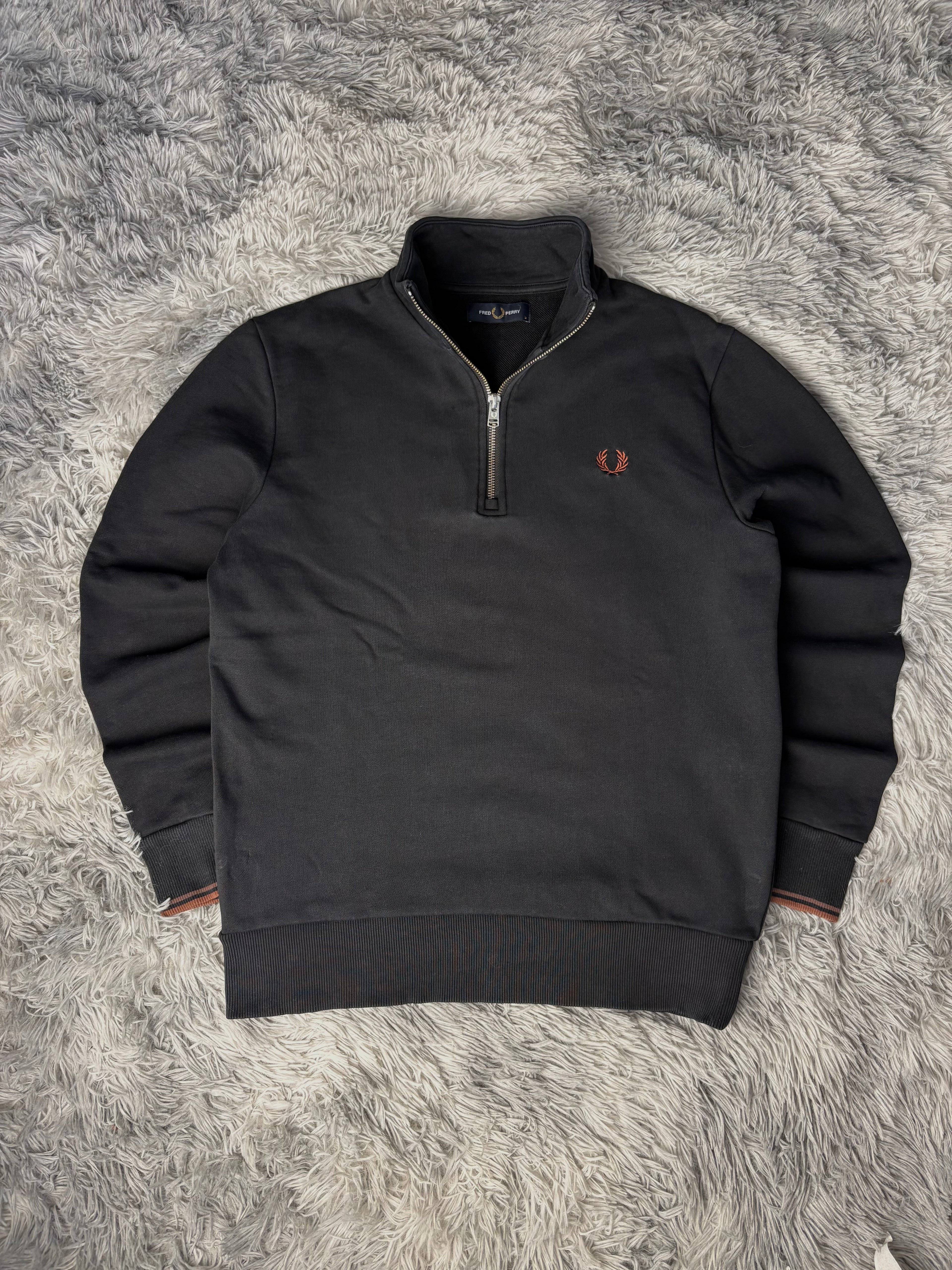 Fred Perry Halfzip Pullover(M)