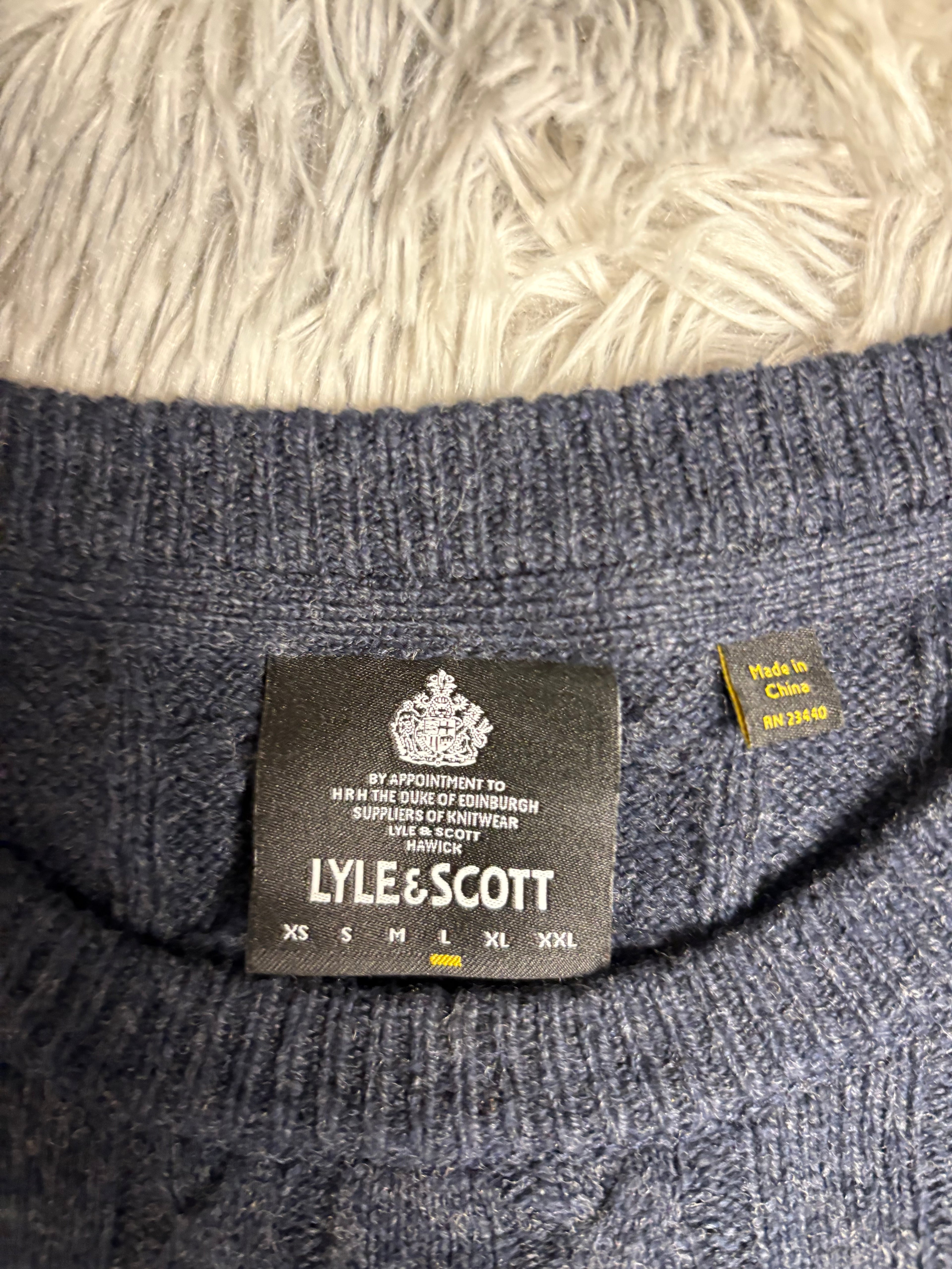 Lyle & Scott Sweater(L)